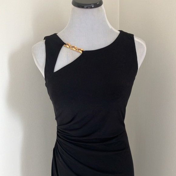 David Meisner black cocktail dress - Picture 3 of 11
